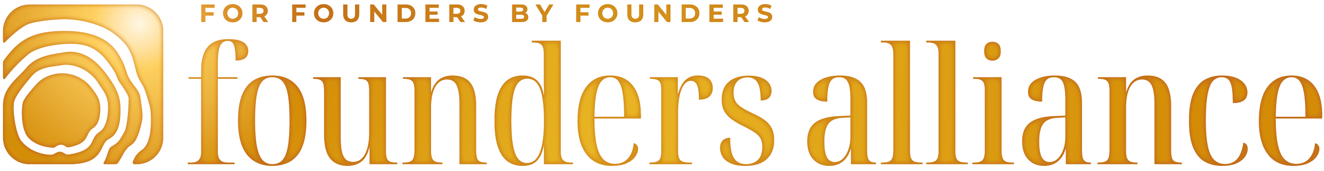 Founders Alliance Logo Gold