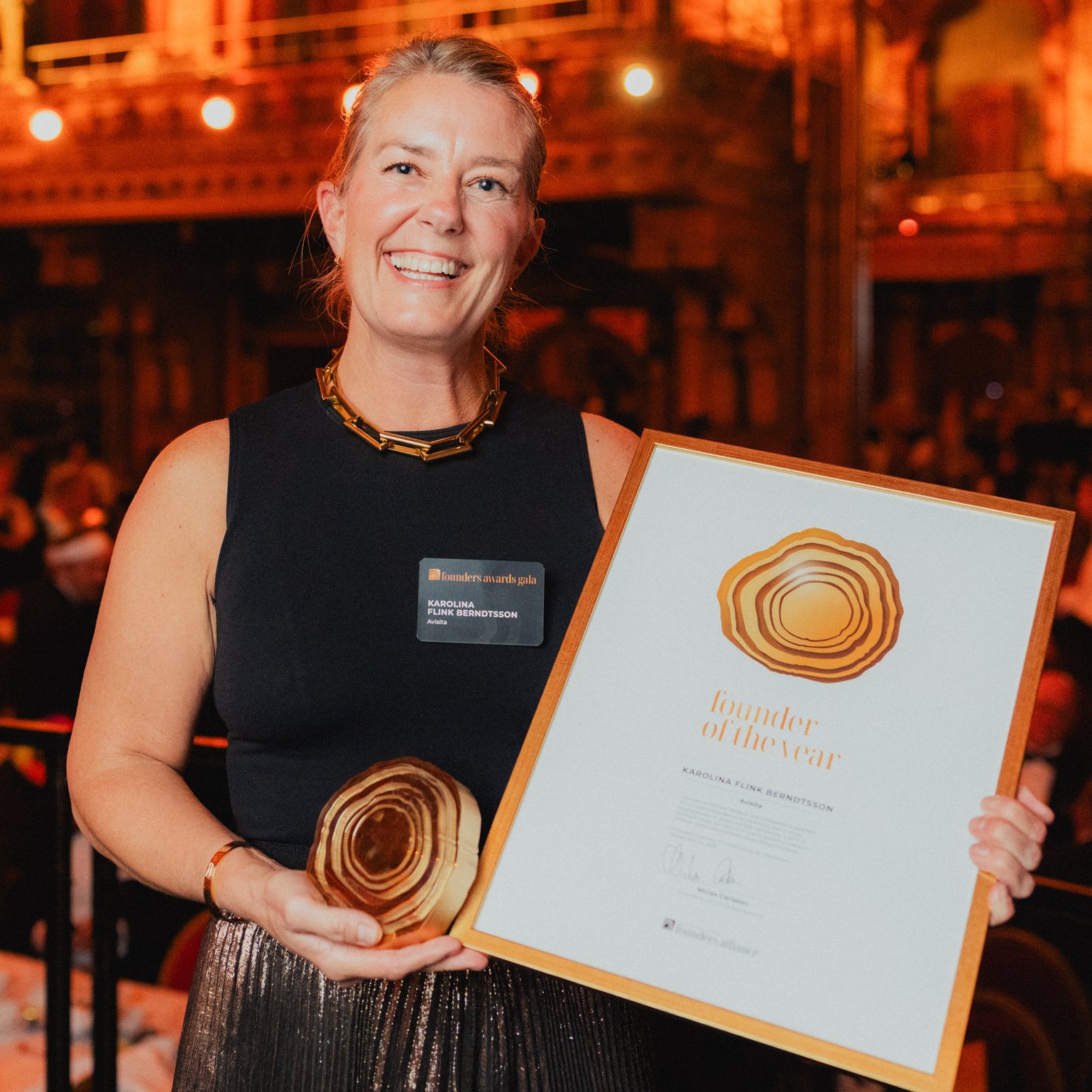 Karolina Flink Berndtsson, Founder of Avisita FoundersAlliance26-JeanLapin-3857-1