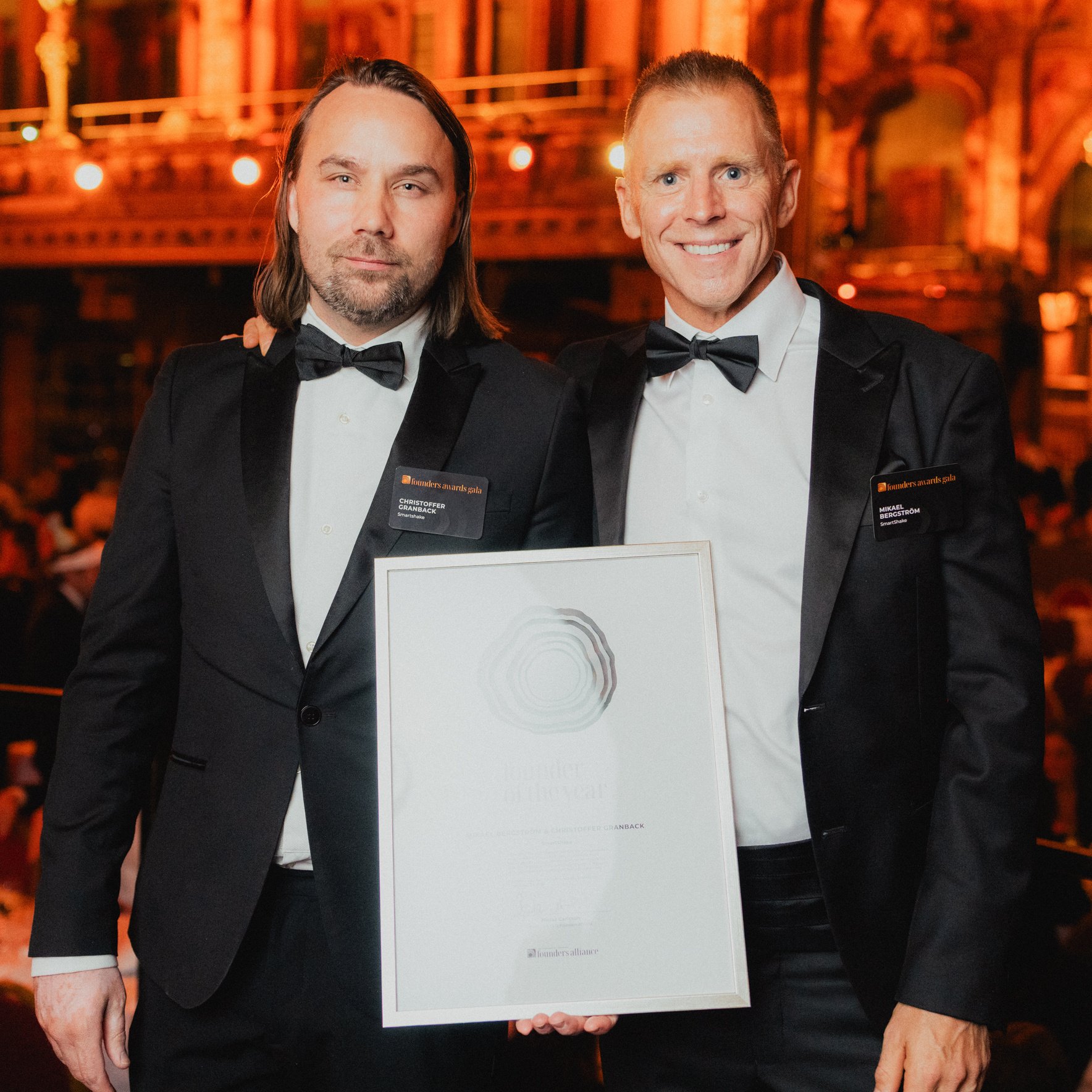Mikael Bergström & Christoffer Granback, founders of SmartShake FoundersAlliance26-JeanLapin-3866