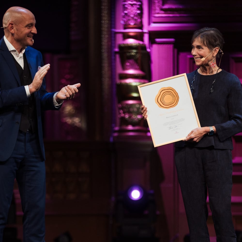Monica Lindstedt, founder Hemfrid, Founder of the Year Honorary Award