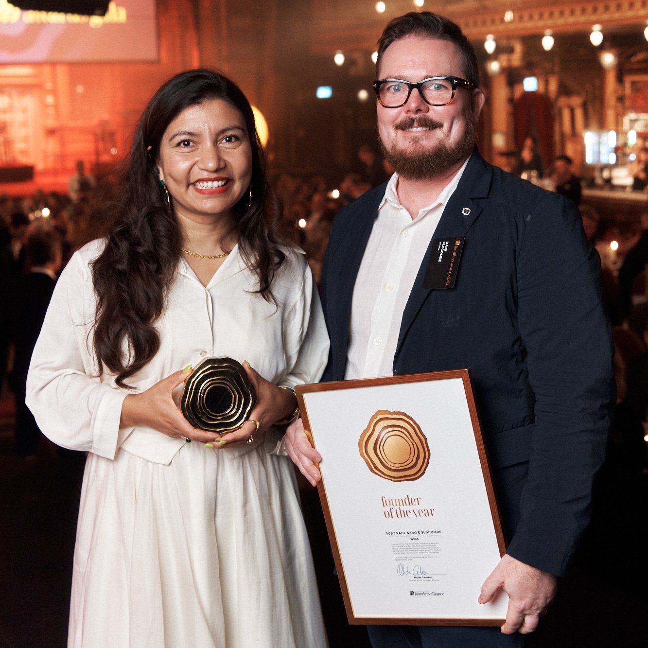 Ruby Raut & Dave Slocombe WUKA