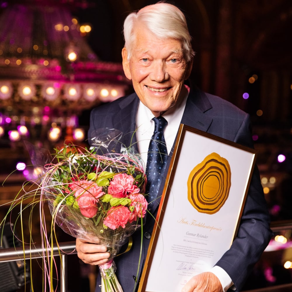 Founder of the Year Honorary Award, Gunnar Rylander founder Founder IBS, Catella och Rylanderska Stiftelsen.jpeg